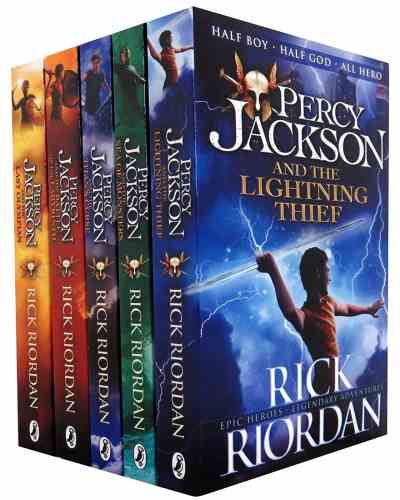 Percy Jackson Set Series (5 Book Set)  – Rick Riordan(Paperback)