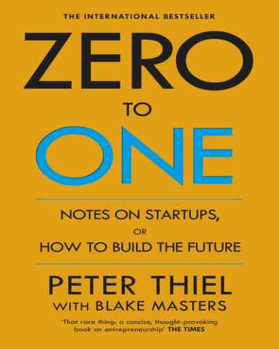 Zero to One -Peter Thiel (Paperback)