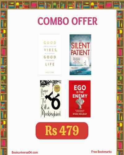 Good life Good vibe | Silent Patient | How to Kill a Mocking Bird | Ego is the  Enemy (4 Book combo )